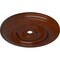 Ekena Millwork Classic Medallion (Canopies up to 8 1/4"), 44 1/2"OD x 4"ID x 4 "P, Burnished Mahogany Crackle CM44CLBMC - alternate 2